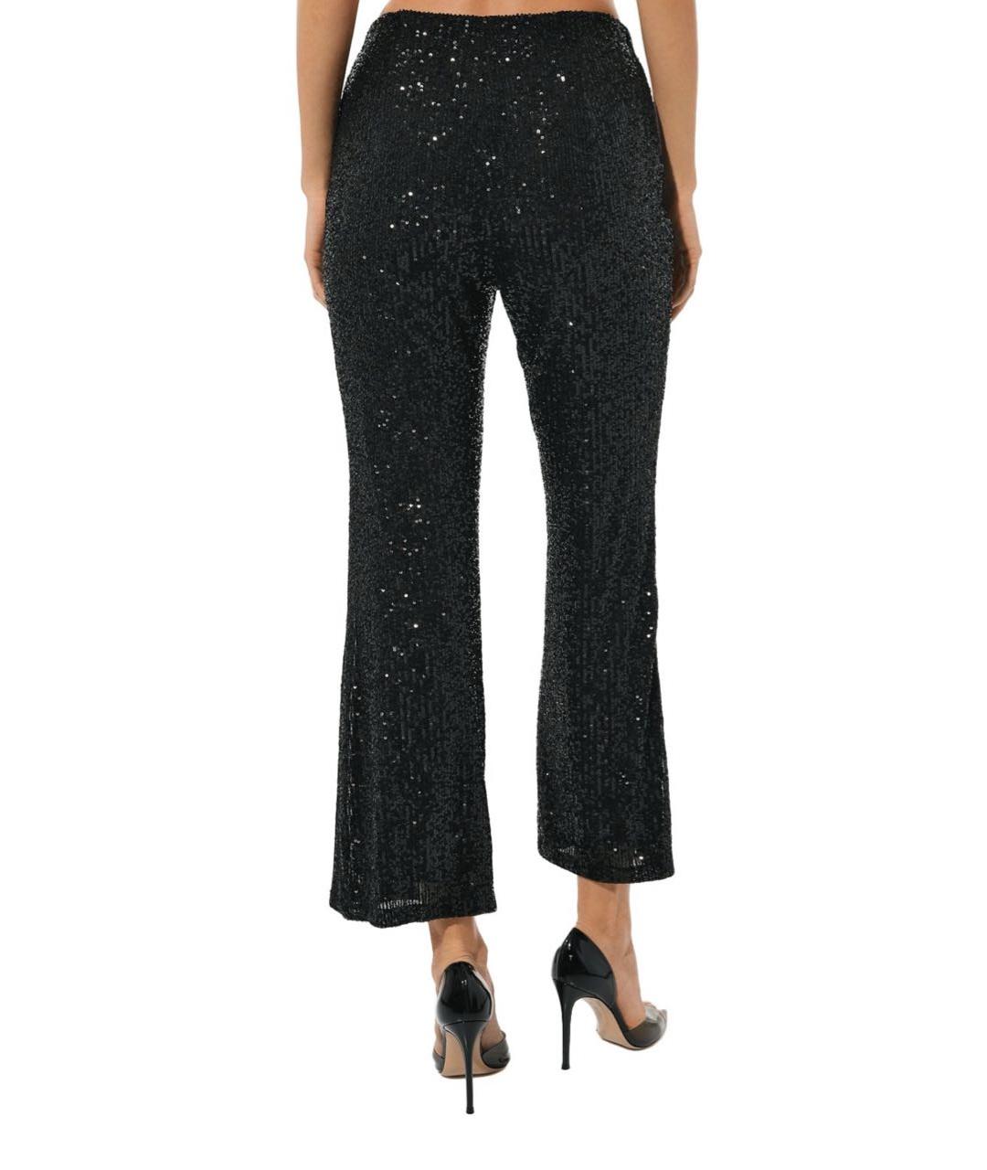 PERVERT Черные прямые брюки, фото 2