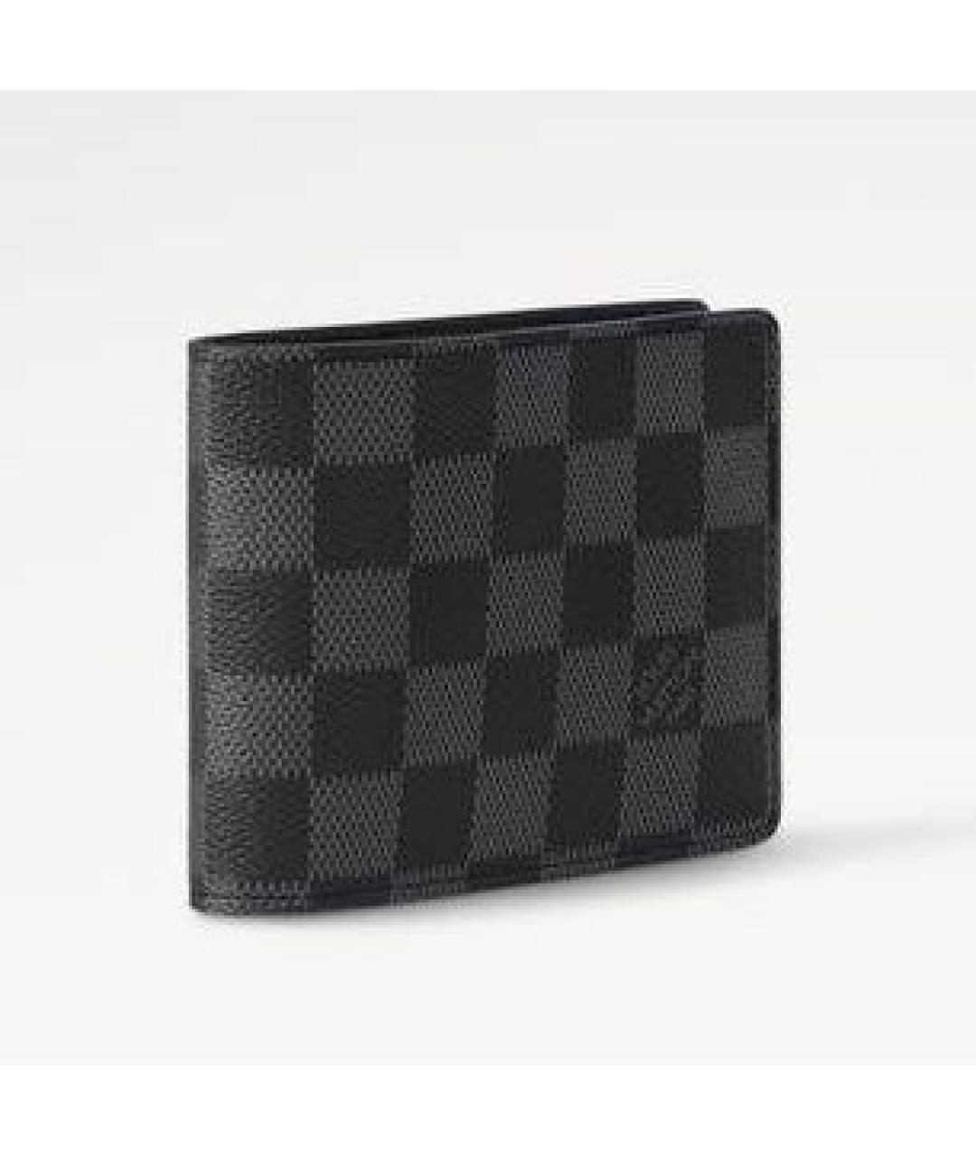 LOUIS VUITTON Черный кошелек, фото 3