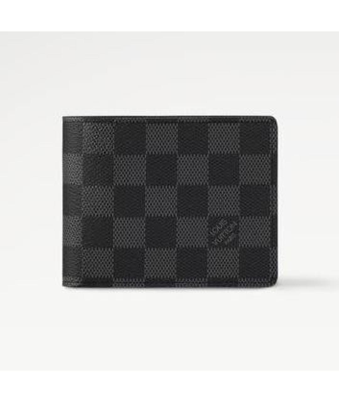 LOUIS VUITTON Черный кошелек, фото 8