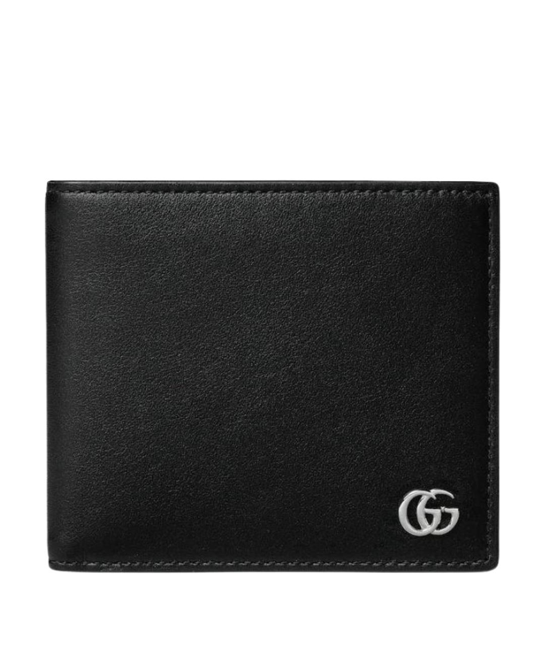 GUCCI Черный кожаный кошелек, фото 1