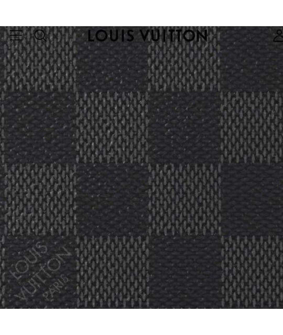 LOUIS VUITTON Черный кошелек, фото 4