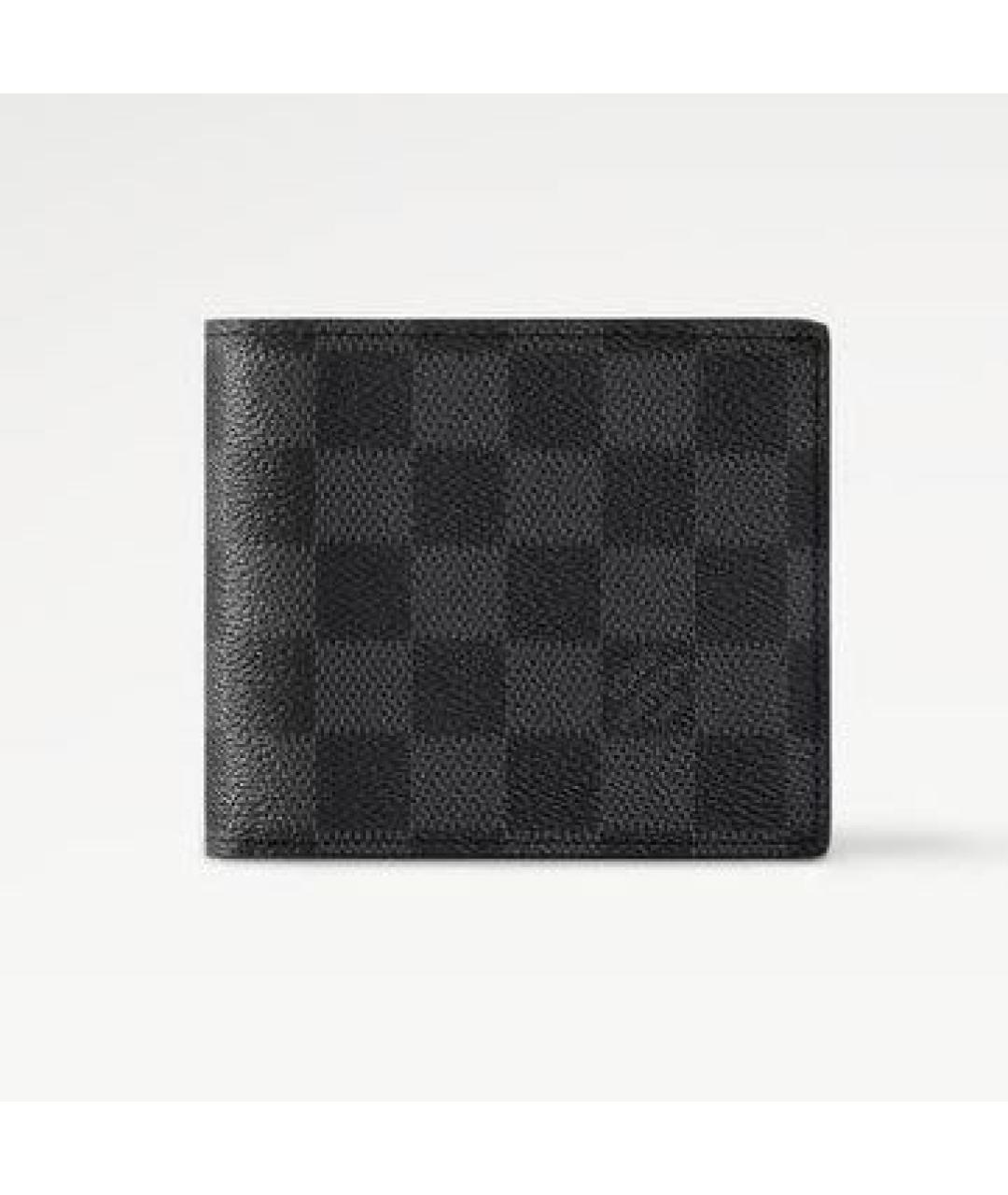 LOUIS VUITTON Черный кошелек, фото 8