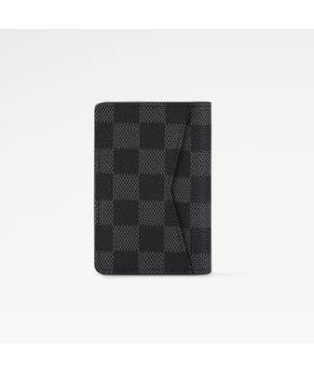 LOUIS VUITTON Черный кардхолдер, фото 6