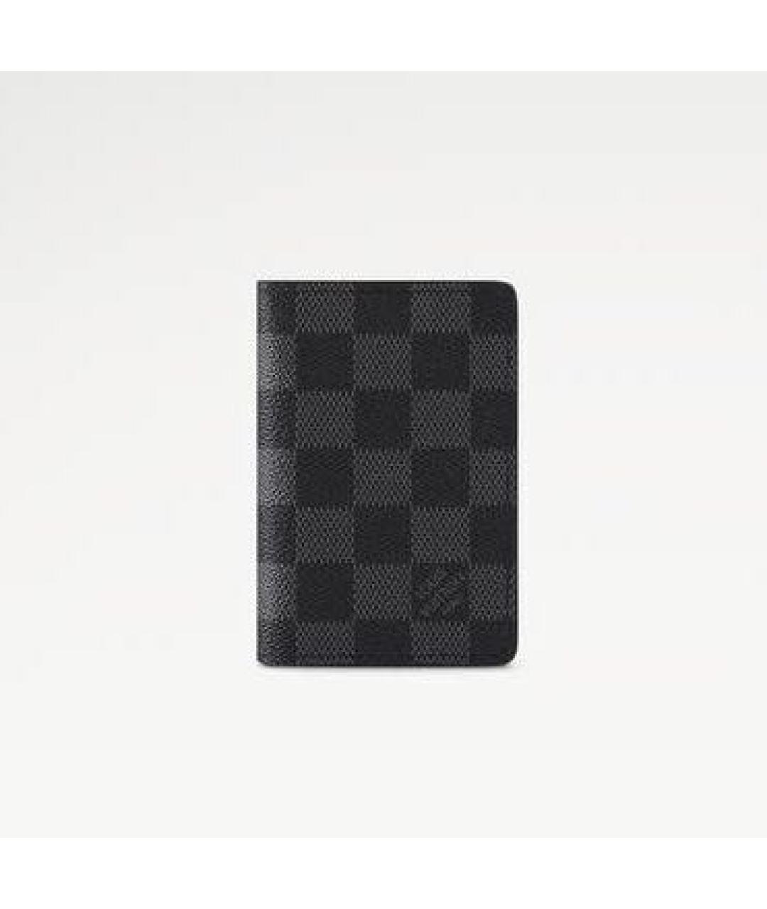 LOUIS VUITTON Черный кардхолдер, фото 8