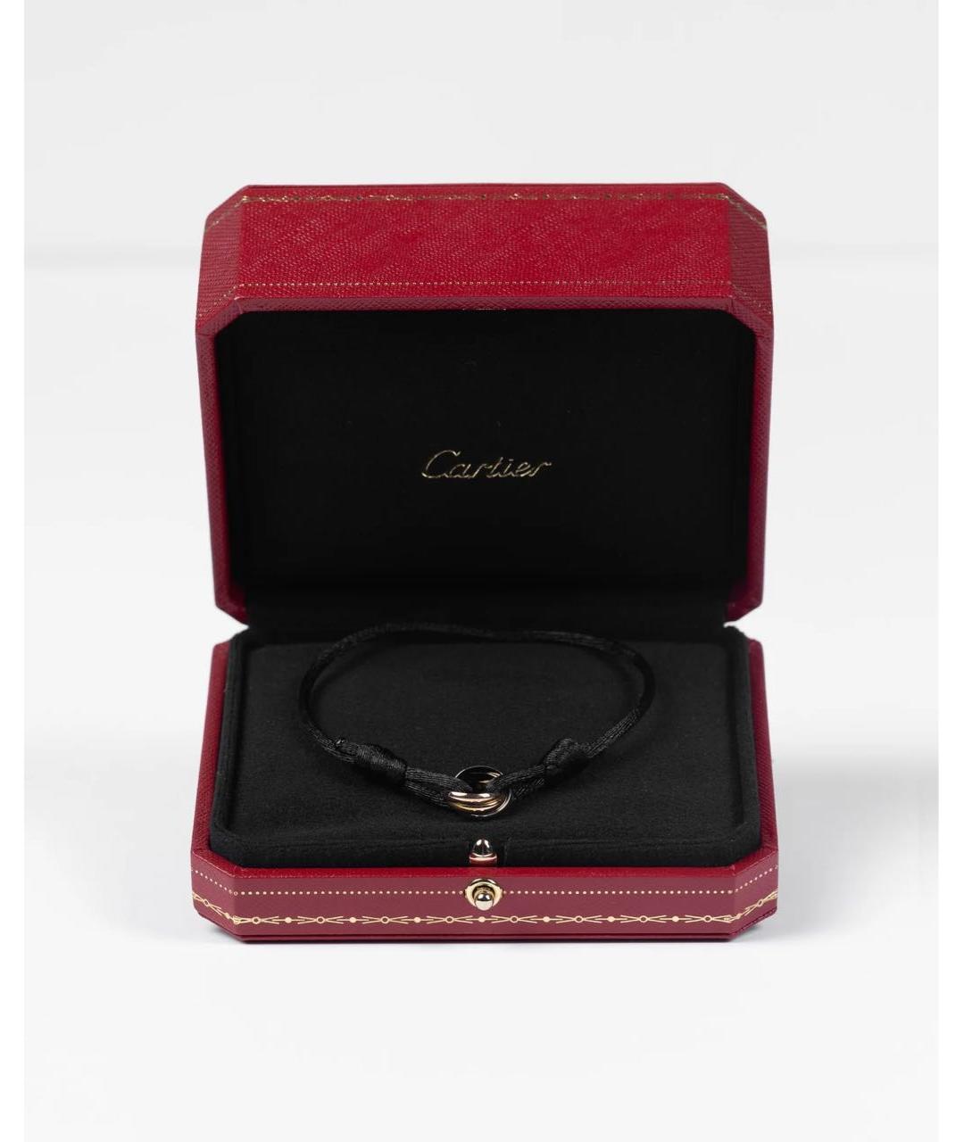 CARTIER Черный браслет из розового золота, фото 2