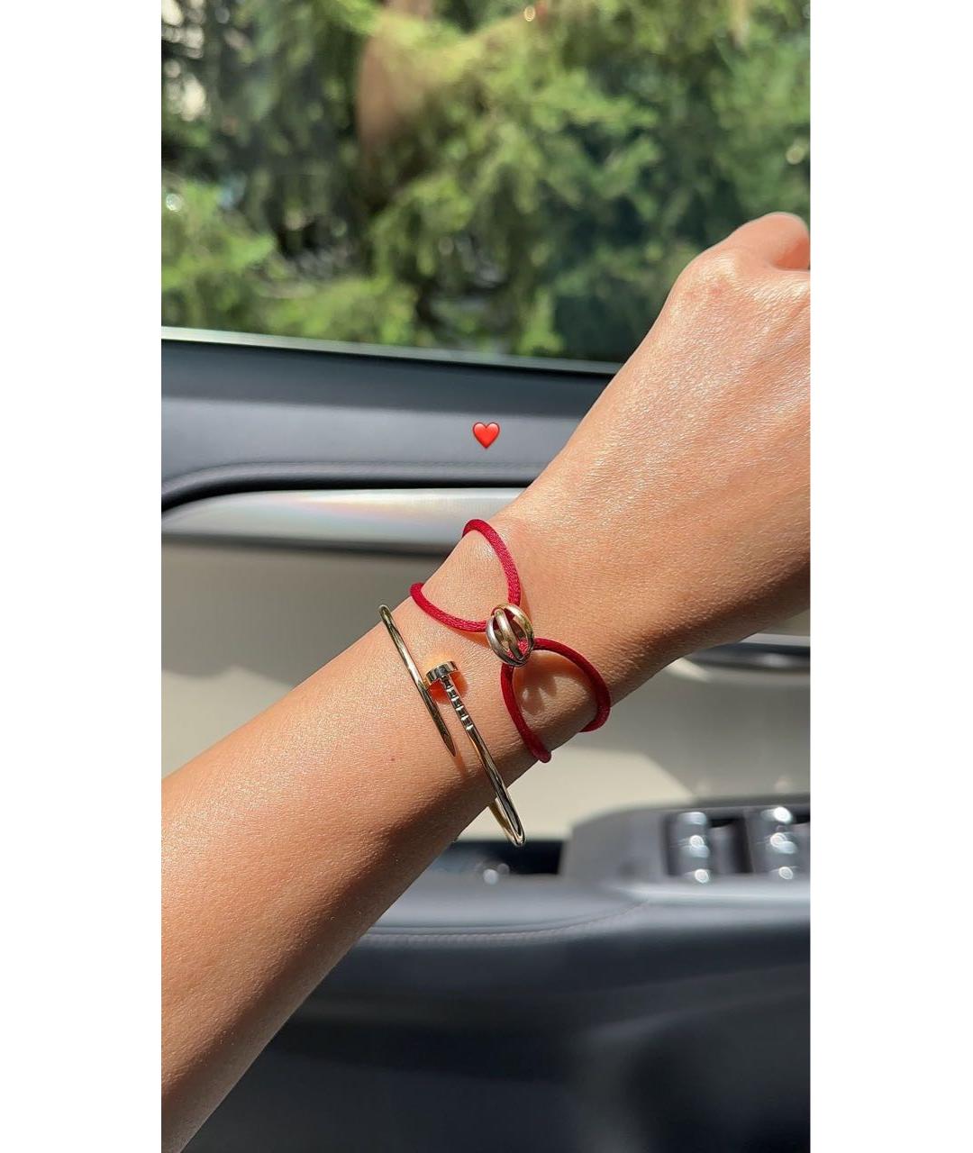 CARTIER Черный браслет из розового золота, фото 5