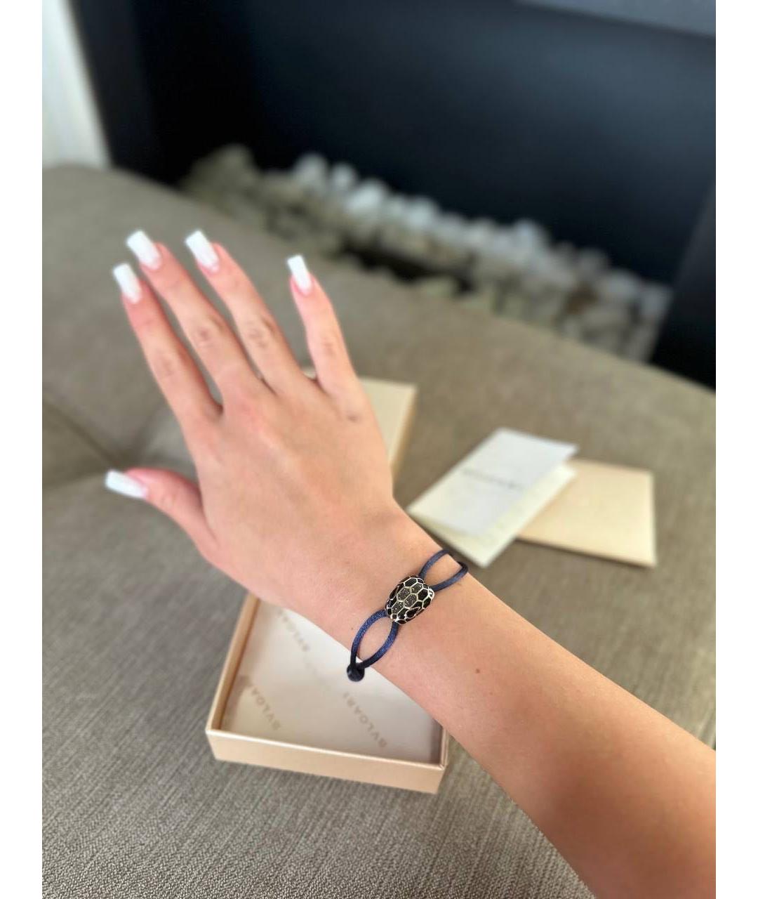 BVLGARI Темно-синий браслет, фото 3