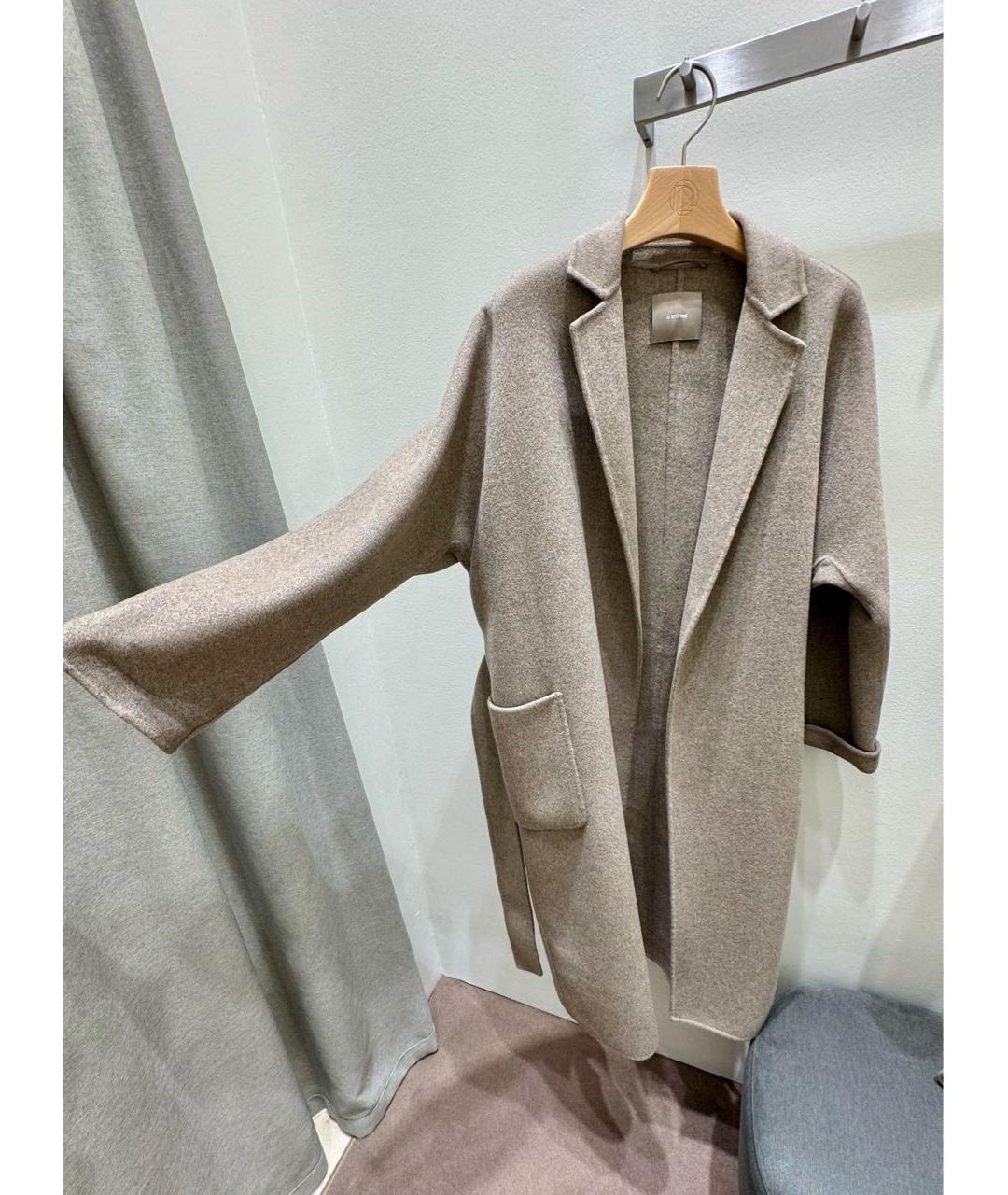 12 STOREEZ Бежевое кашемировое пальто, фото 6