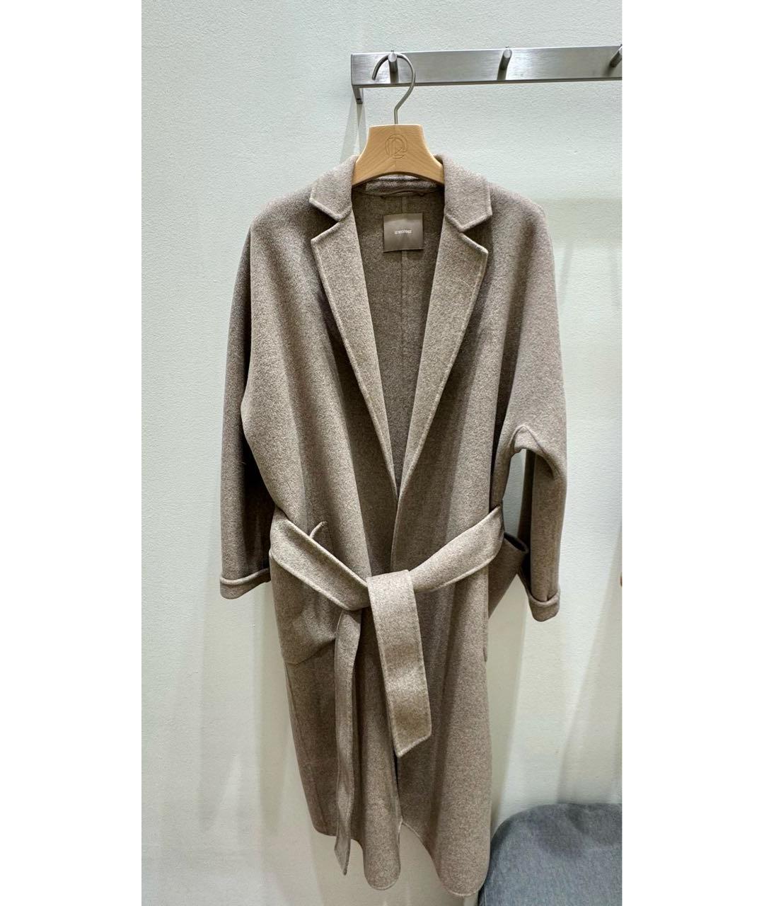 12 STOREEZ Бежевое кашемировое пальто, фото 3