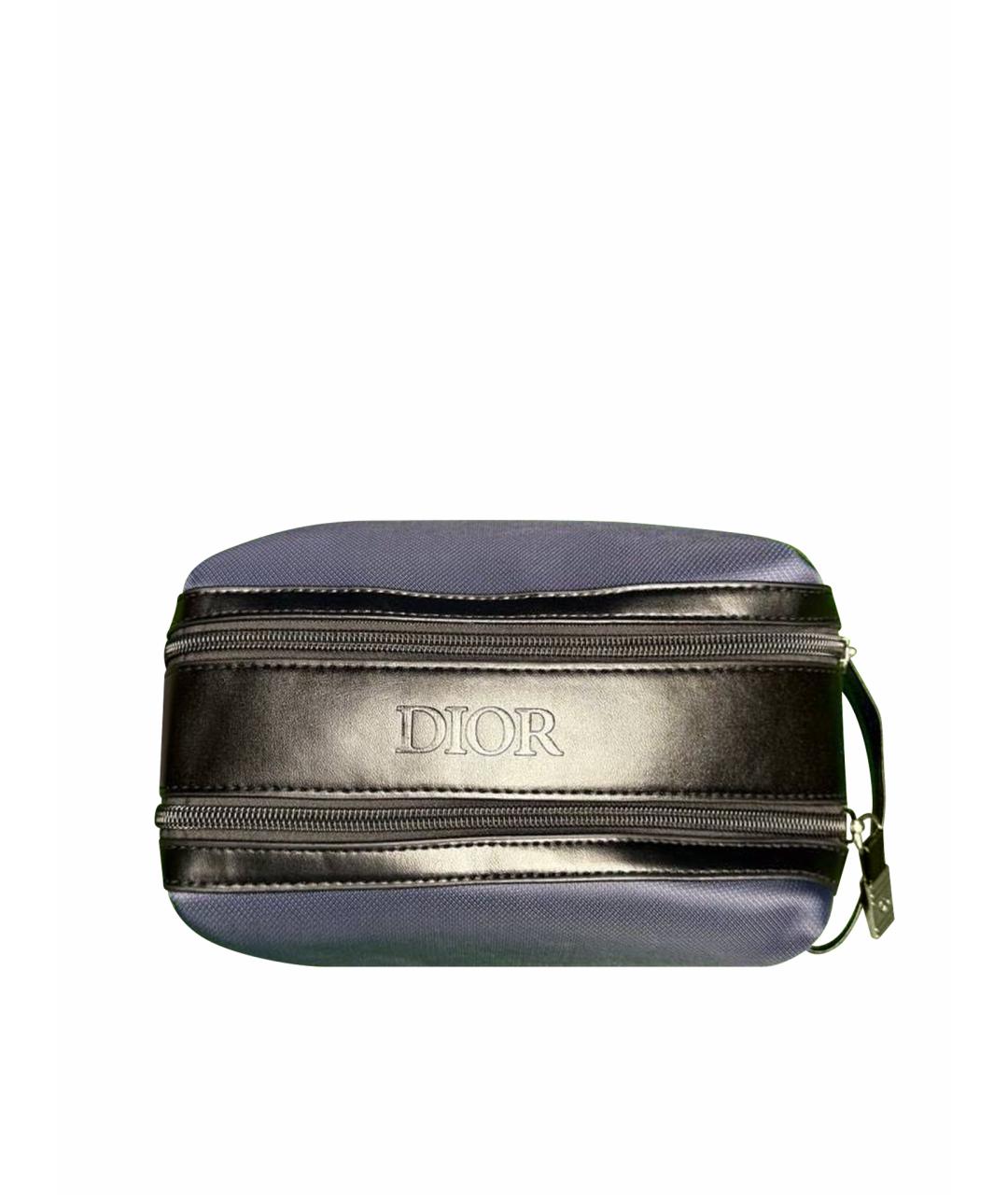 CHRISTIAN DIOR Темно-синяя косметичка, фото 1