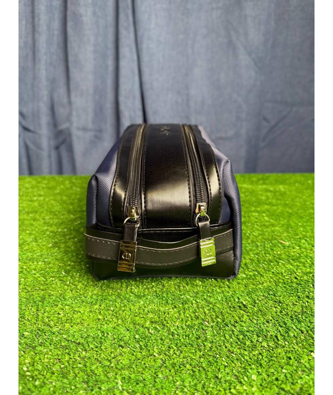 CHRISTIAN DIOR Темно-синяя косметичка, фото 3