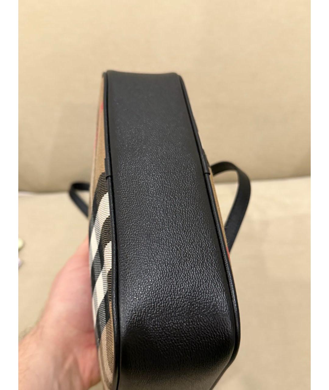 BURBERRY Коричневая сумка через плечо, фото 5