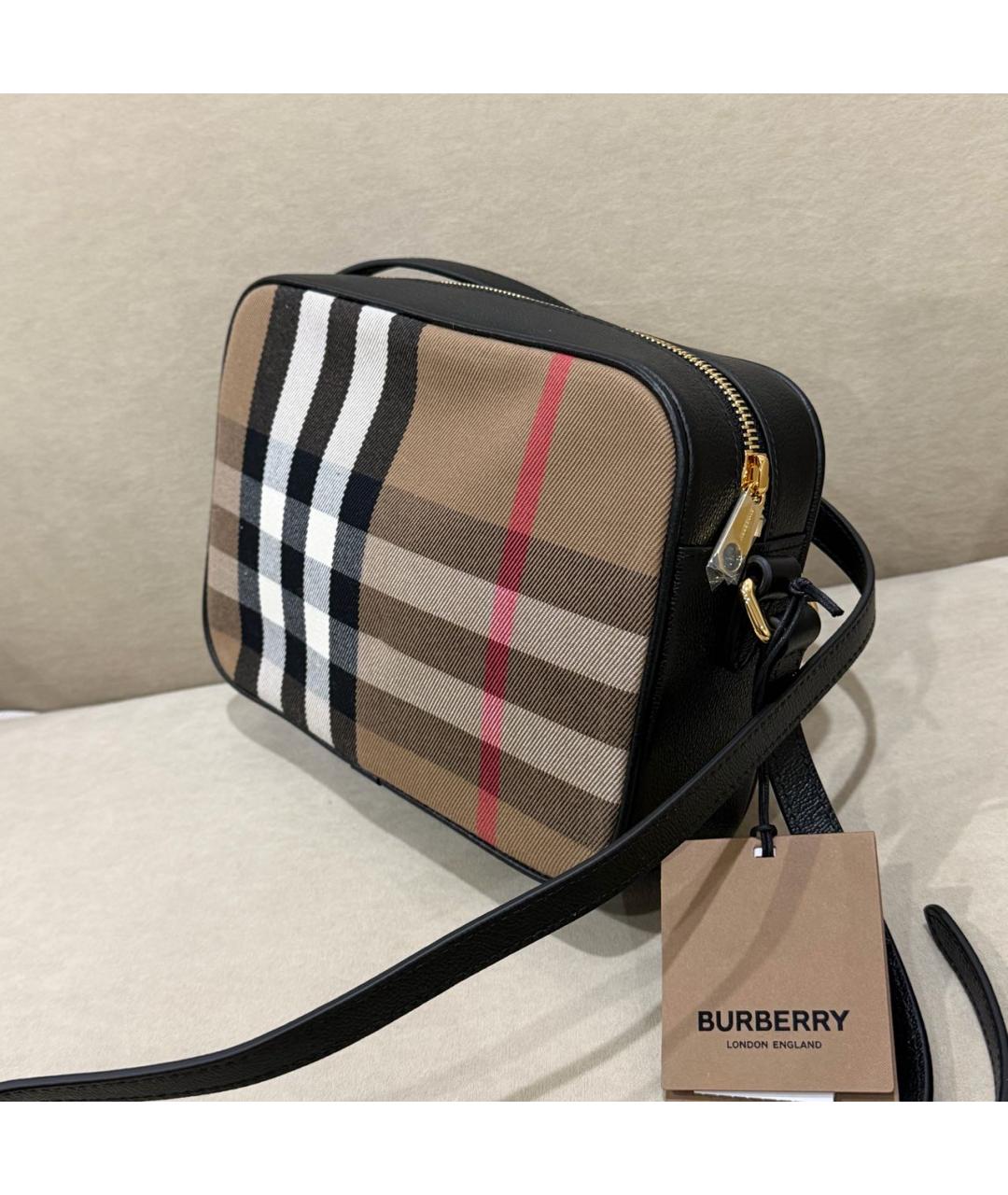 BURBERRY Коричневая сумка через плечо, фото 3