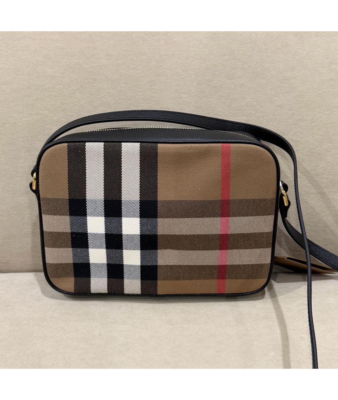BURBERRY Коричневая сумка через плечо, фото 6