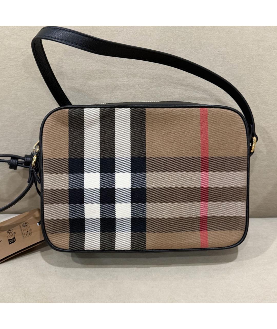 BURBERRY Коричневая сумка через плечо, фото 2