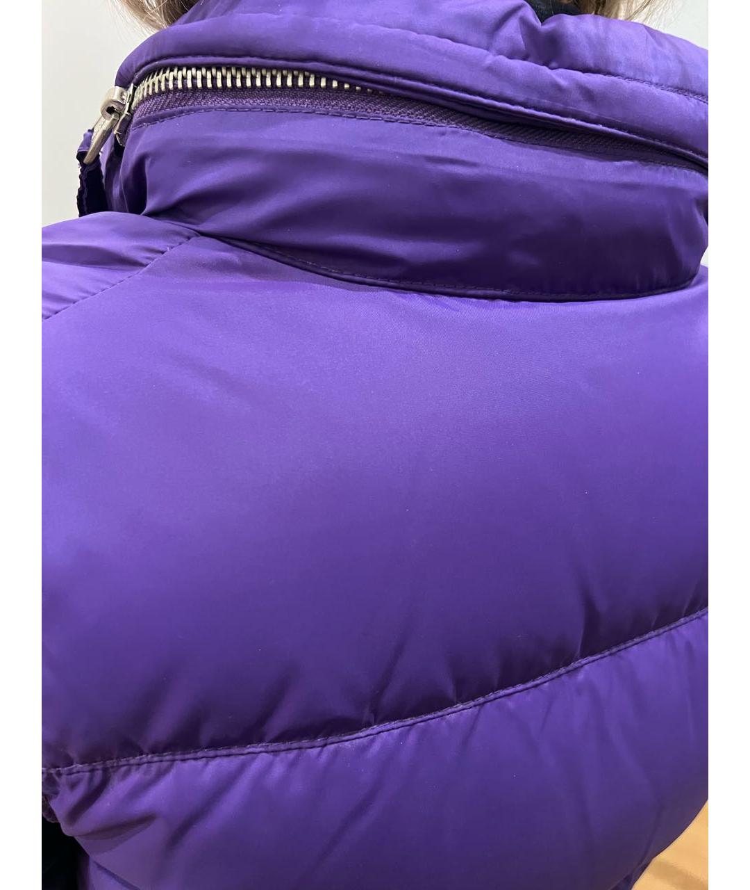 DSQUARED2 Фиолетовый полиэстеровый жилет, фото 3