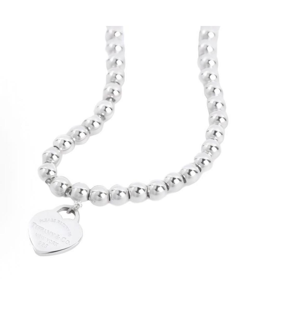 TIFFANY&CO Серебрянный серебряный браслет, фото 6