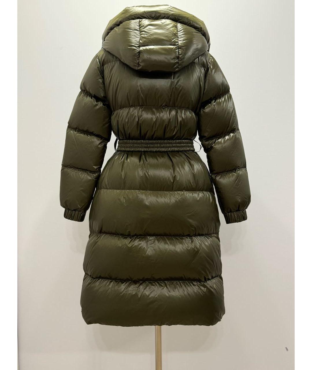 WOOLRICH Хаки полиамидовый пуховик, фото 3