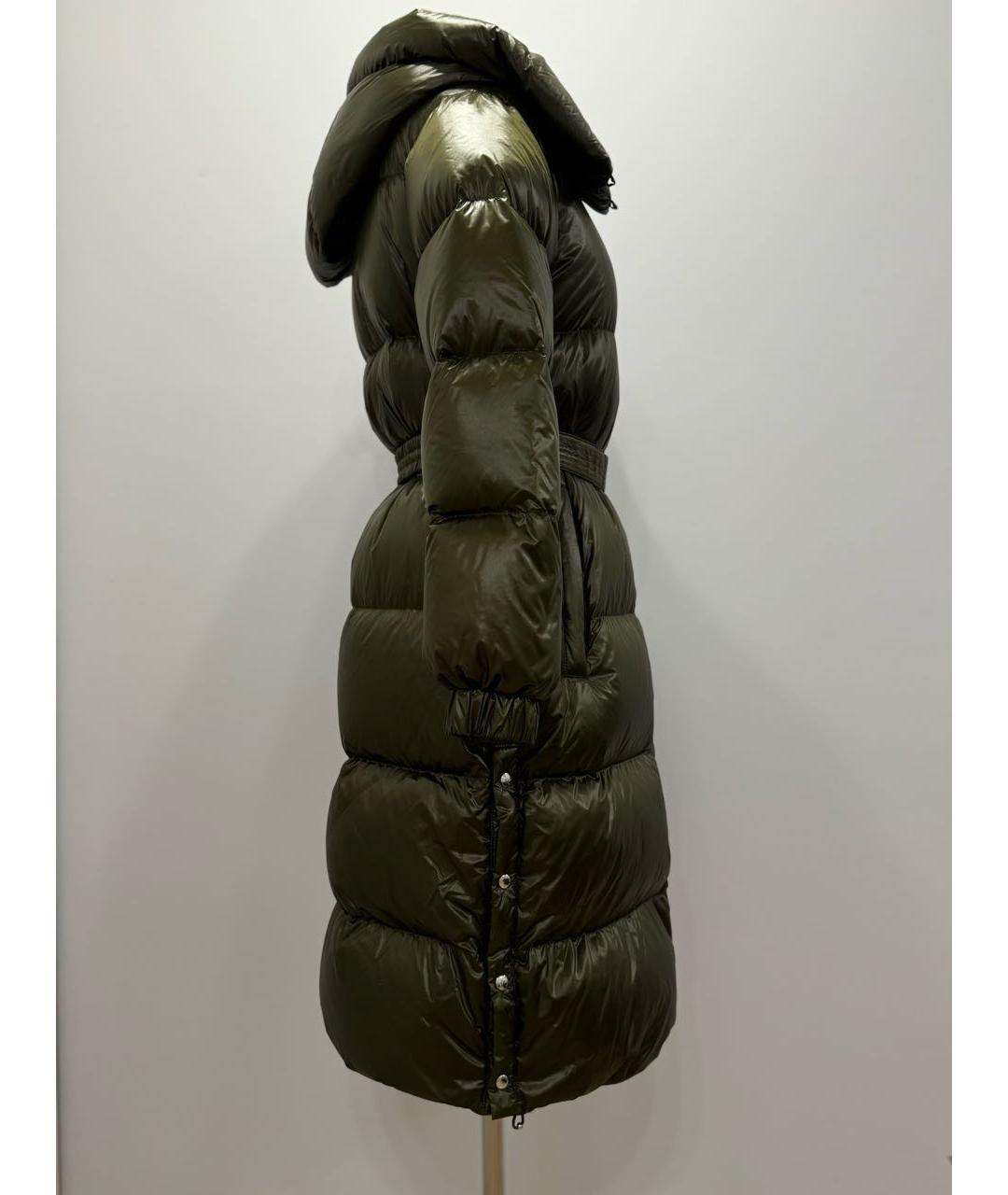 WOOLRICH Хаки полиамидовый пуховик, фото 4