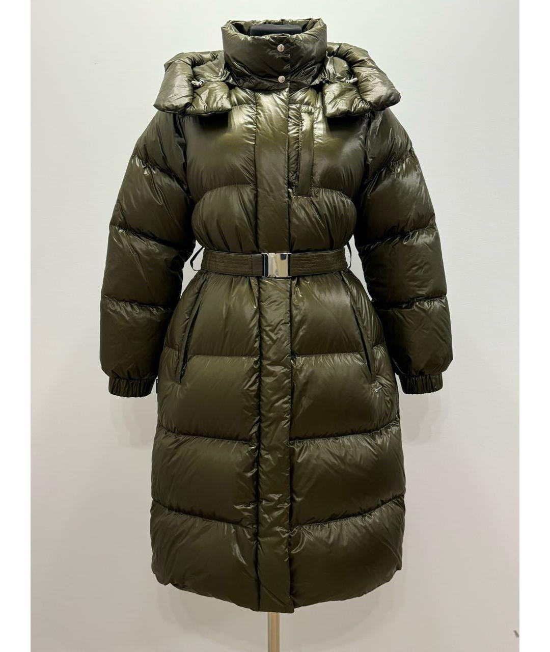 WOOLRICH Хаки полиамидовый пуховик, фото 8