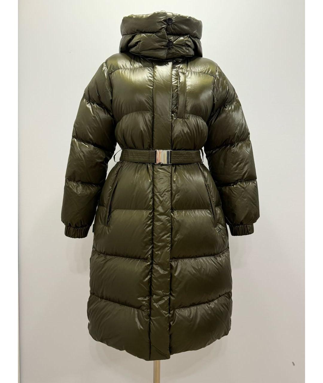 WOOLRICH Хаки полиамидовый пуховик, фото 2