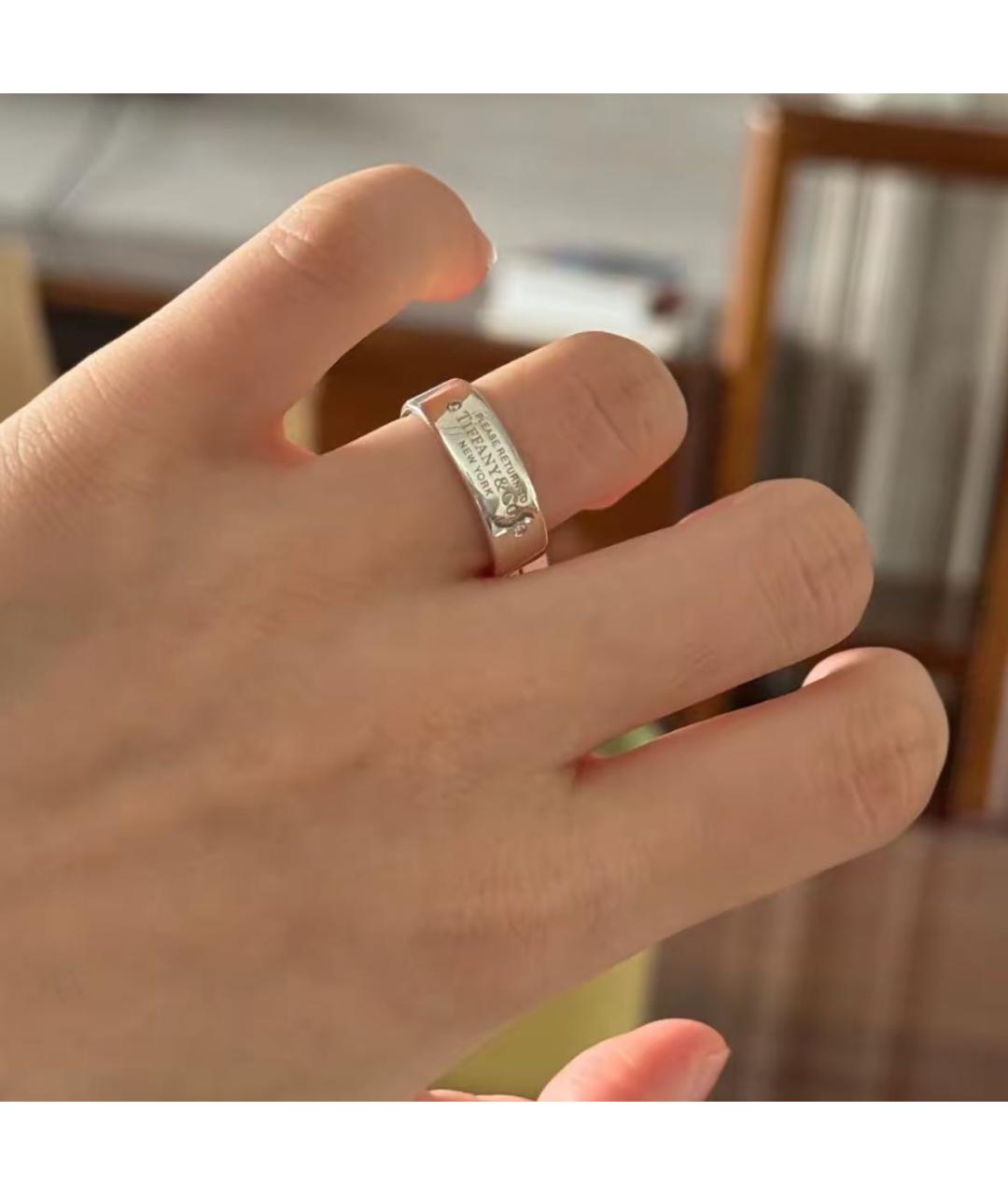 TIFFANY&CO Серебряное серебряное кольцо, фото 6