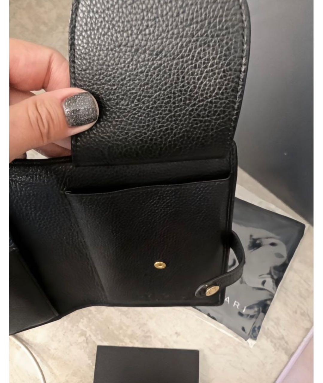 BVLGARI Черная кожаная папка для документов, фото 5