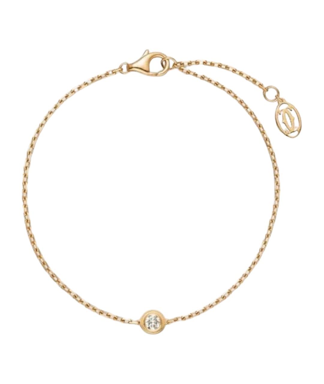 CARTIER Золотой браслет из желтого золота, фото 1