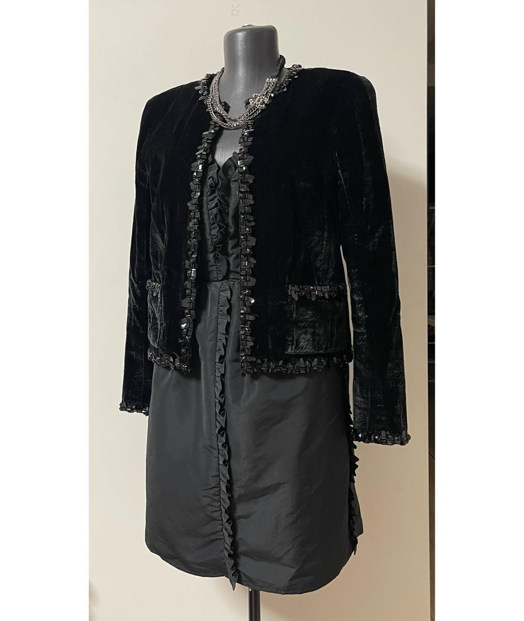 Tara Jarmon Черное коктейльное платье, фото 7