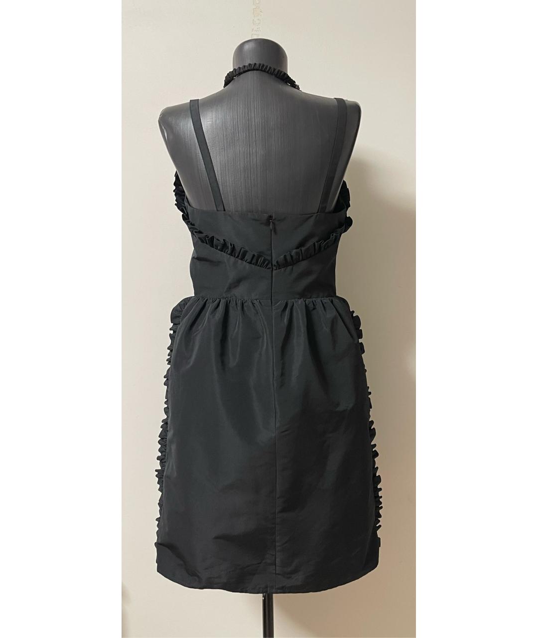 Tara Jarmon Черное коктейльное платье, фото 6