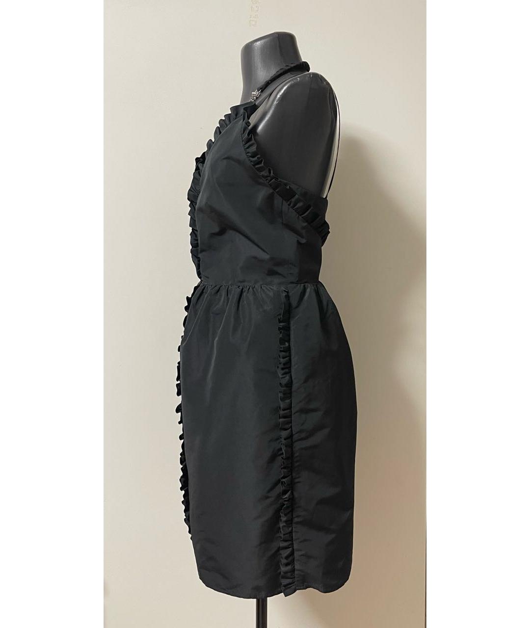 Tara Jarmon Черное коктейльное платье, фото 5