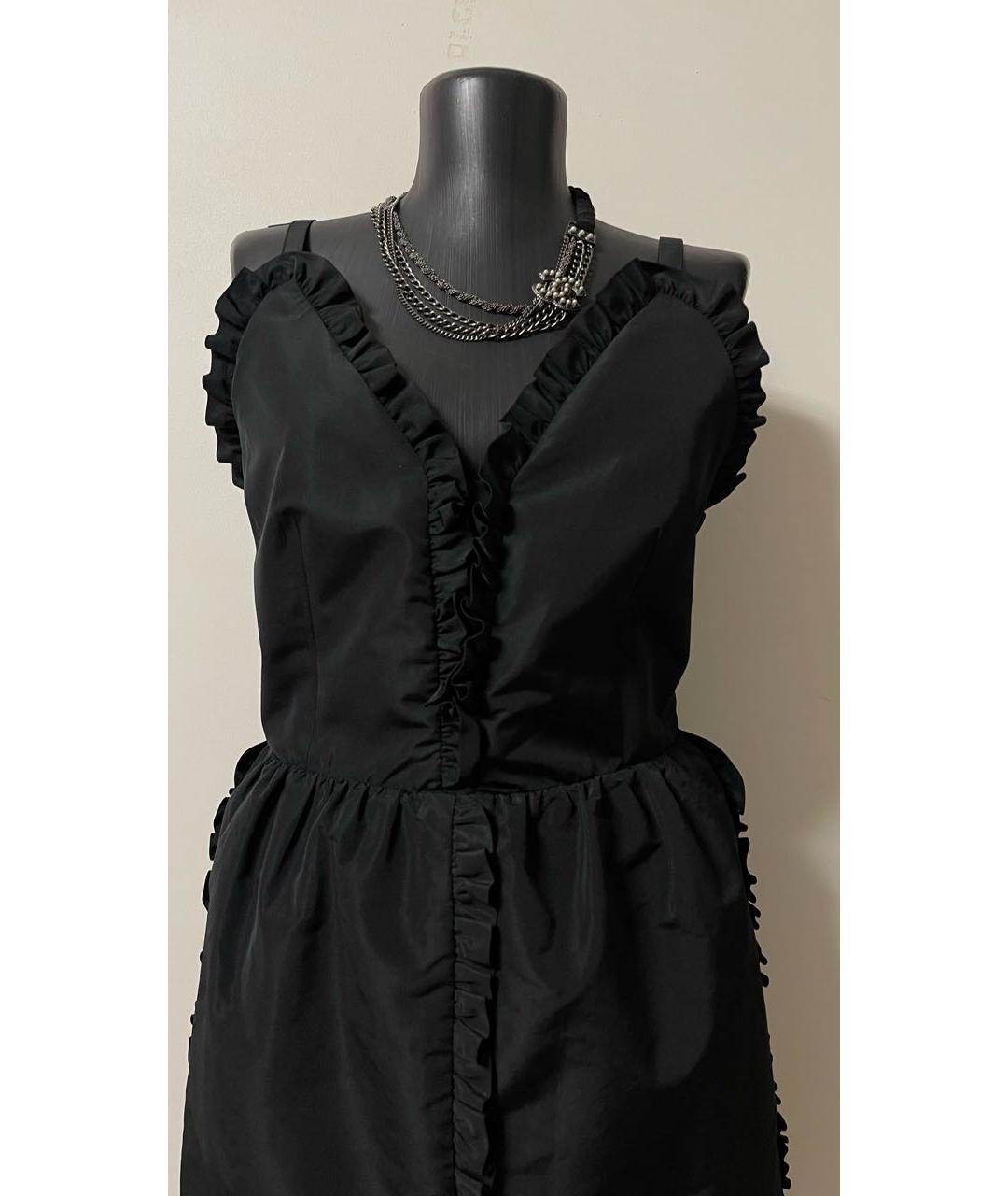 Tara Jarmon Черное коктейльное платье, фото 3