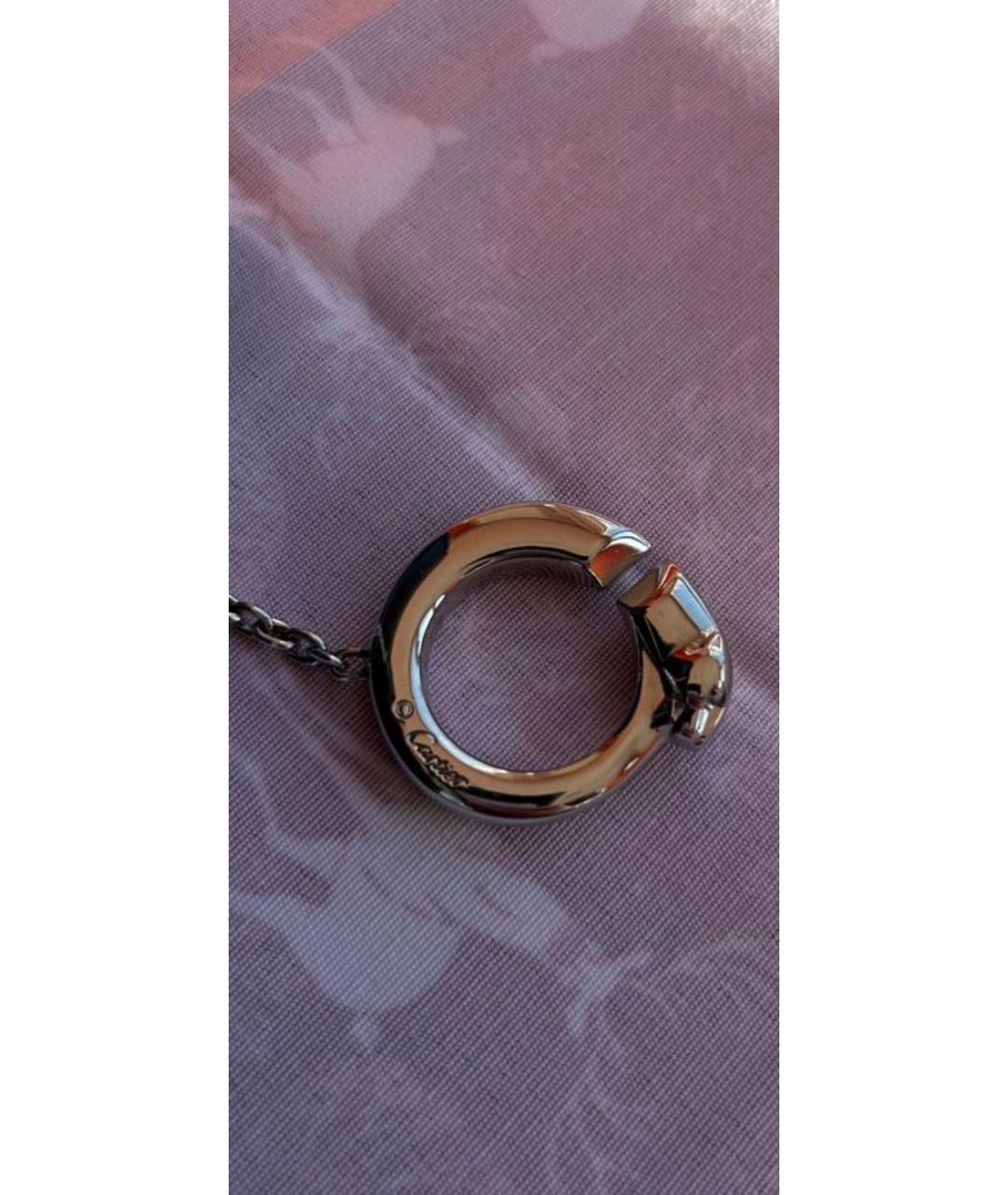 CARTIER Черная кожаная сумка тоут, фото 8