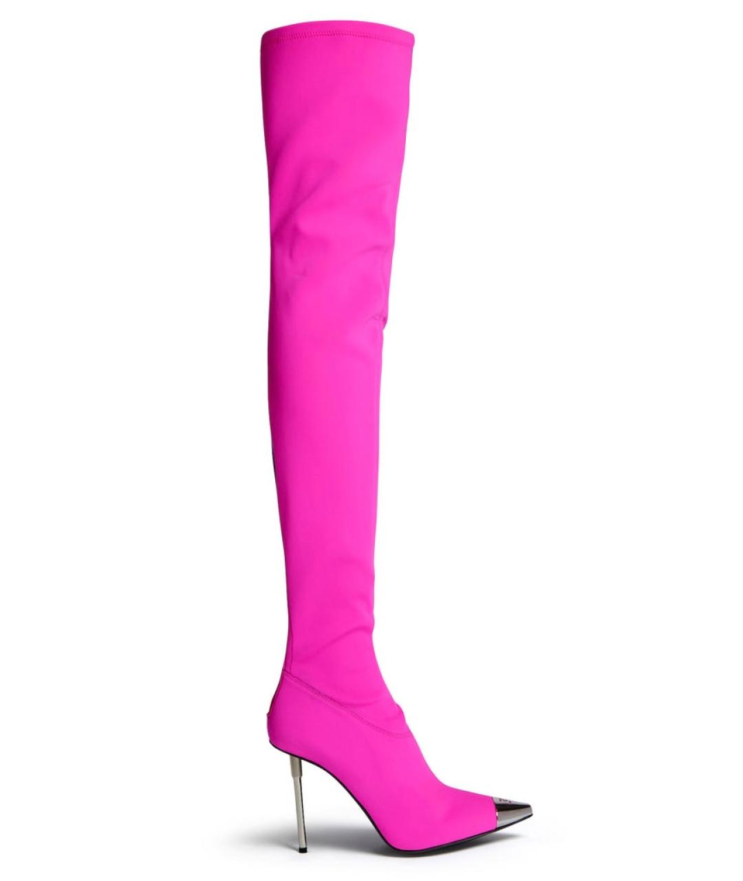 DAVID KOMA Розовые ботфорты, фото 1