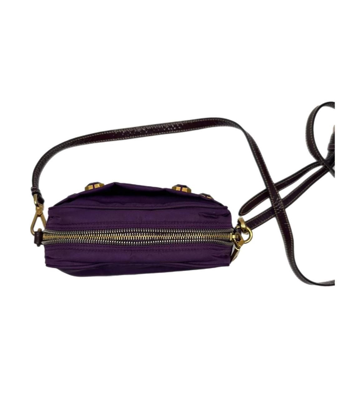 PRADA Фиолетовая сумка через плечо, фото 3