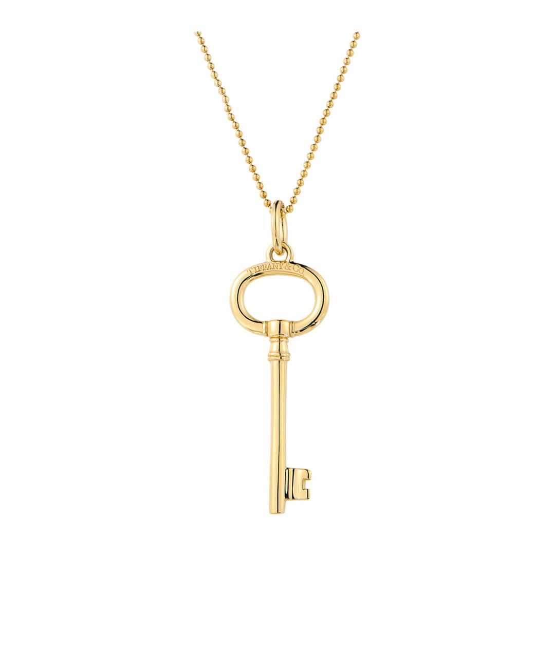 TIFFANY&CO Золотая подвеска из желтого золота, фото 1