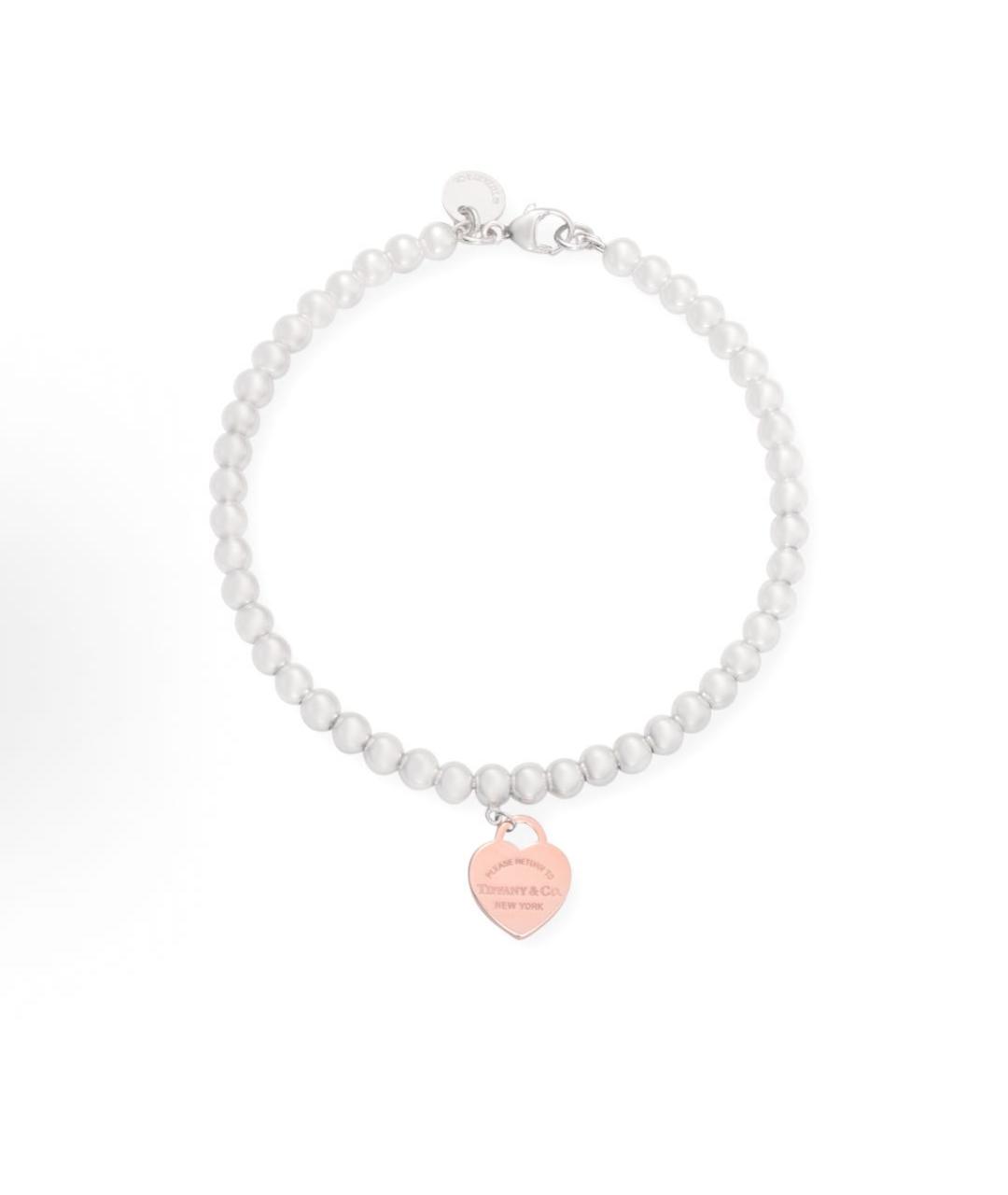 TIFFANY&CO Серебрянный серебряный браслет, фото 5