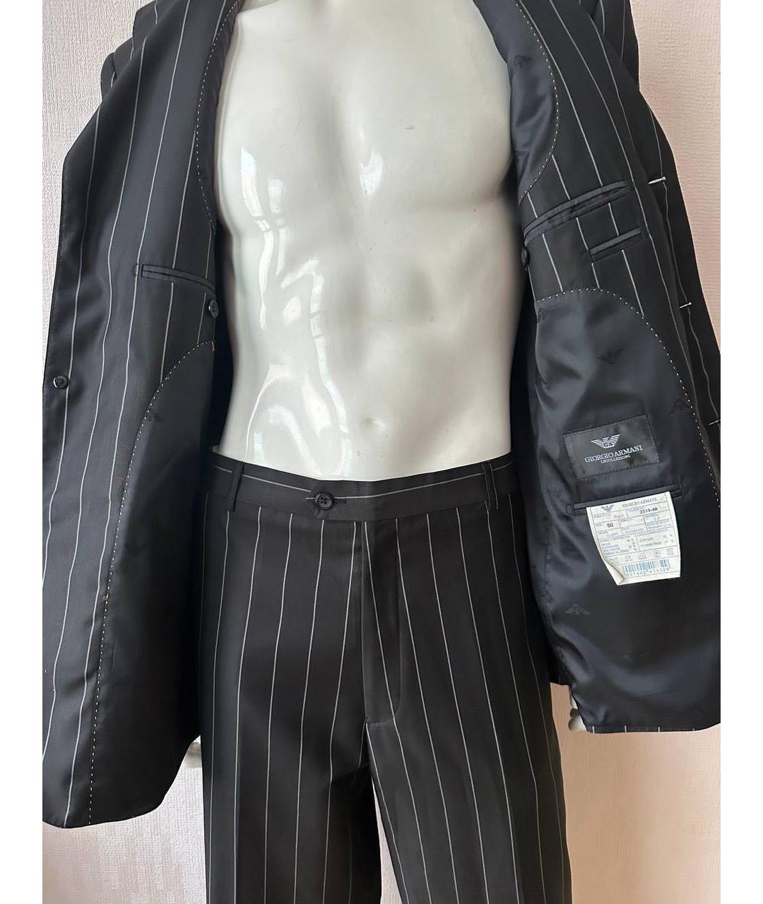GIORGIO ARMANI Черный повседневный костюм, фото 6