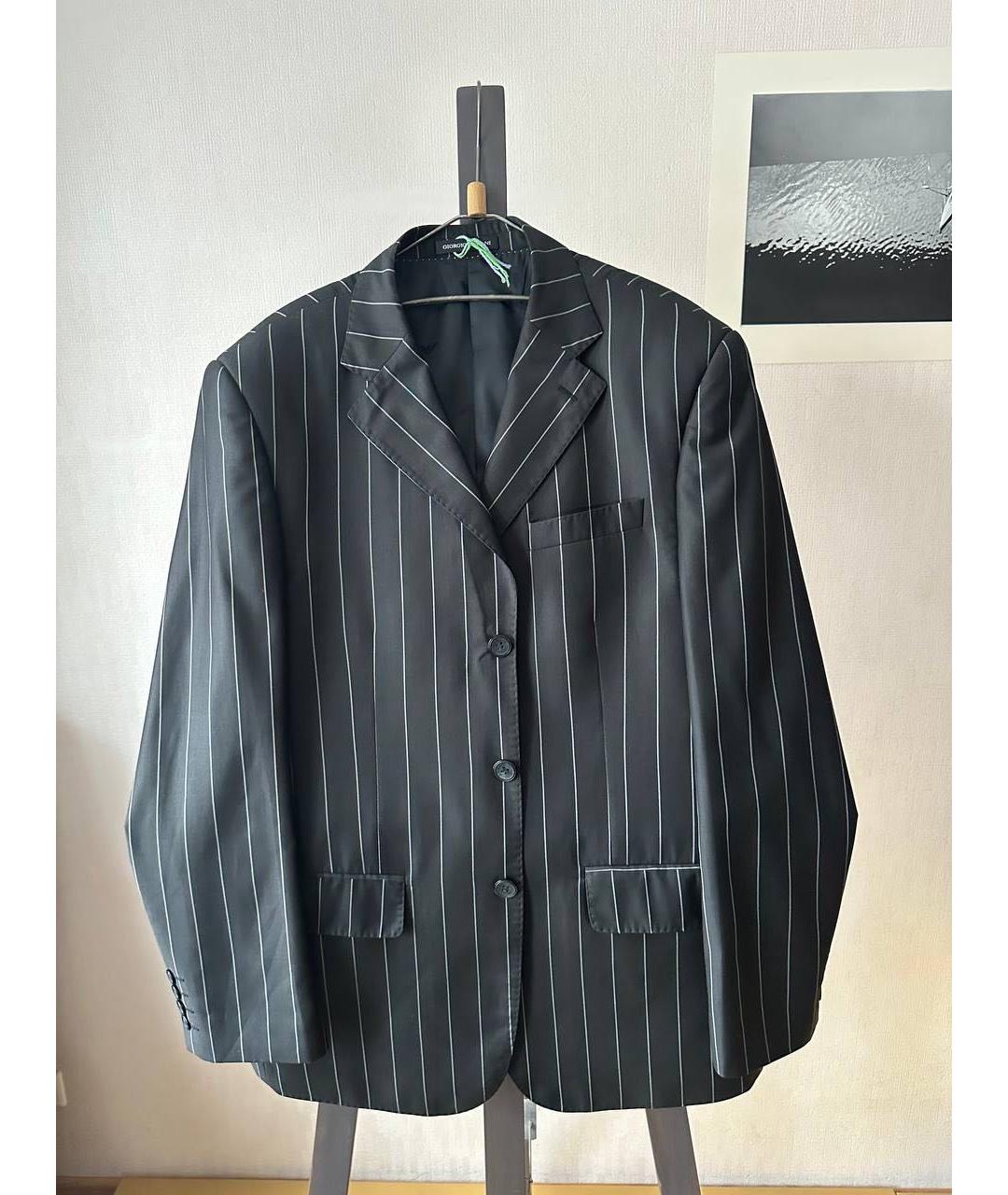 GIORGIO ARMANI Черный повседневный костюм, фото 9