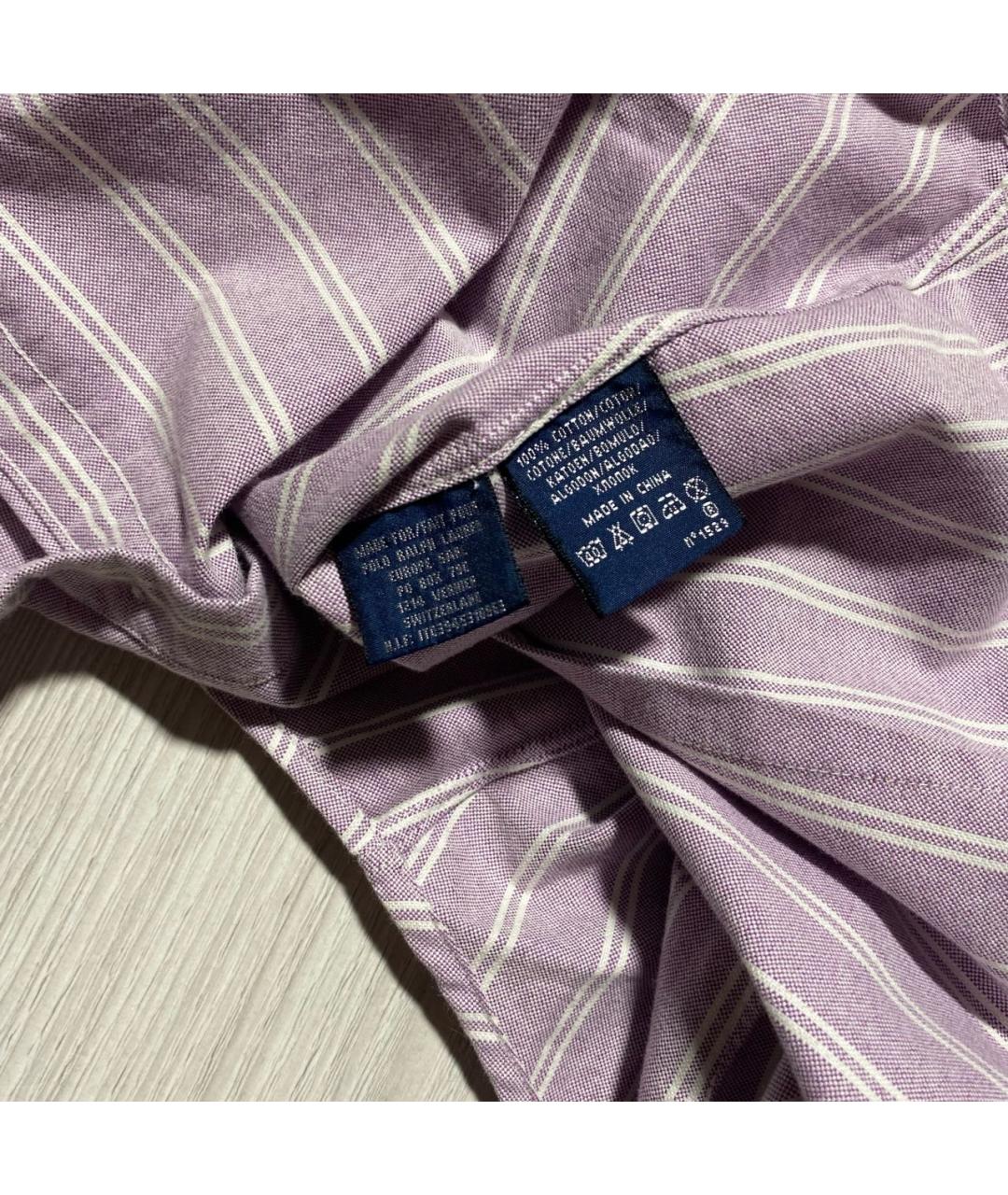 RALPH LAUREN Мульти хлопковая рубашка, фото 6