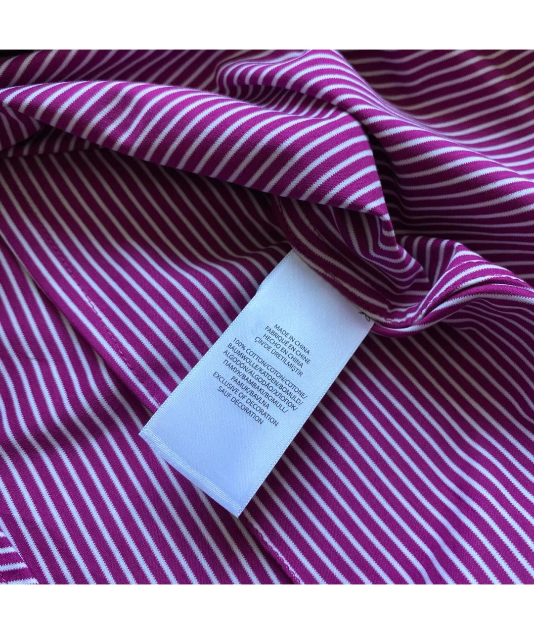 POLO RALPH LAUREN Фиолетовая хлопковая рубашка, фото 7