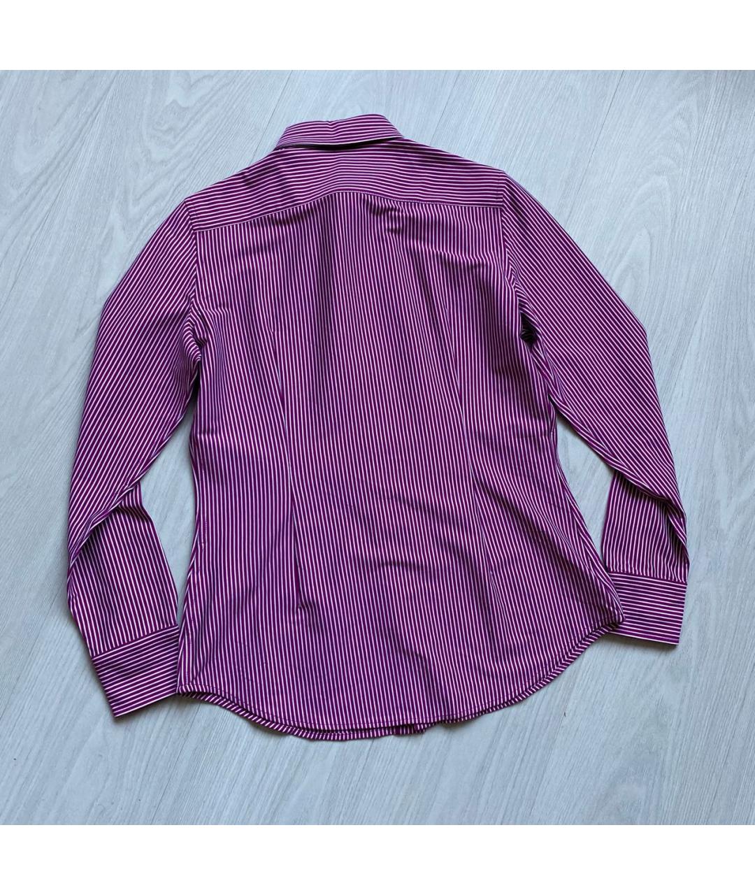 POLO RALPH LAUREN Фиолетовая хлопковая рубашка, фото 6