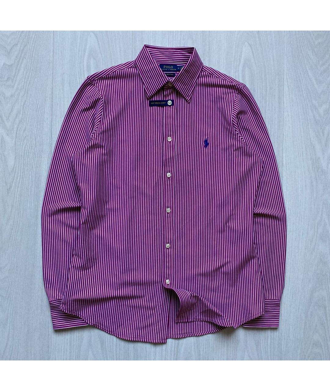 POLO RALPH LAUREN Фиолетовая хлопковая рубашка, фото 9