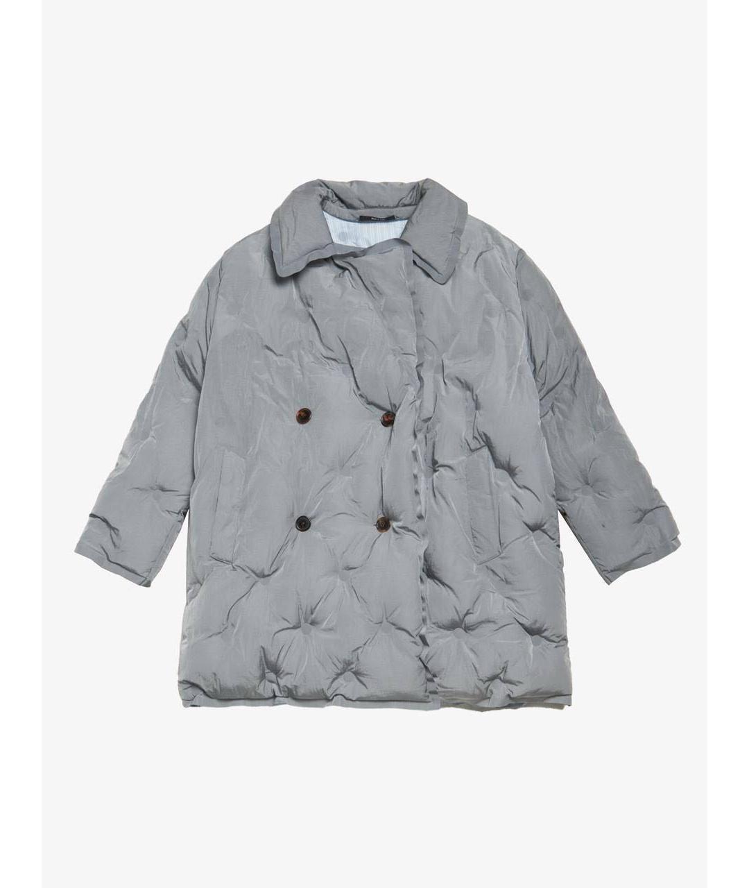 MAISON MARGIELA Серый пуховик, фото 3