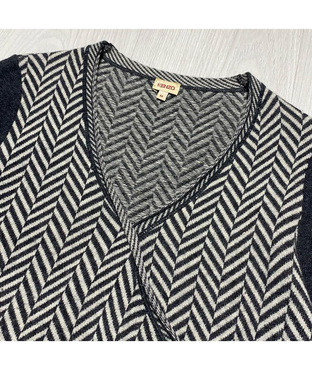 KENZO Серое повседневное платье, фото 3