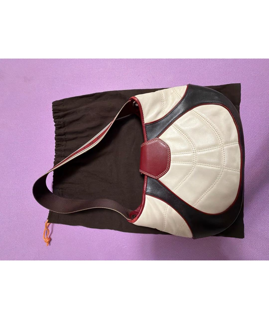 CELINE Мульти кожаная сумка с короткими ручками, фото 3