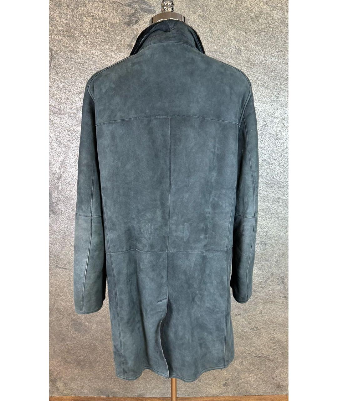 KITON Фиолетовая меховая дубленка/шуба, фото 2