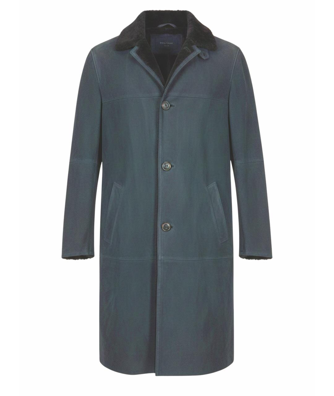 KITON Фиолетовая меховая дубленка/шуба, фото 1