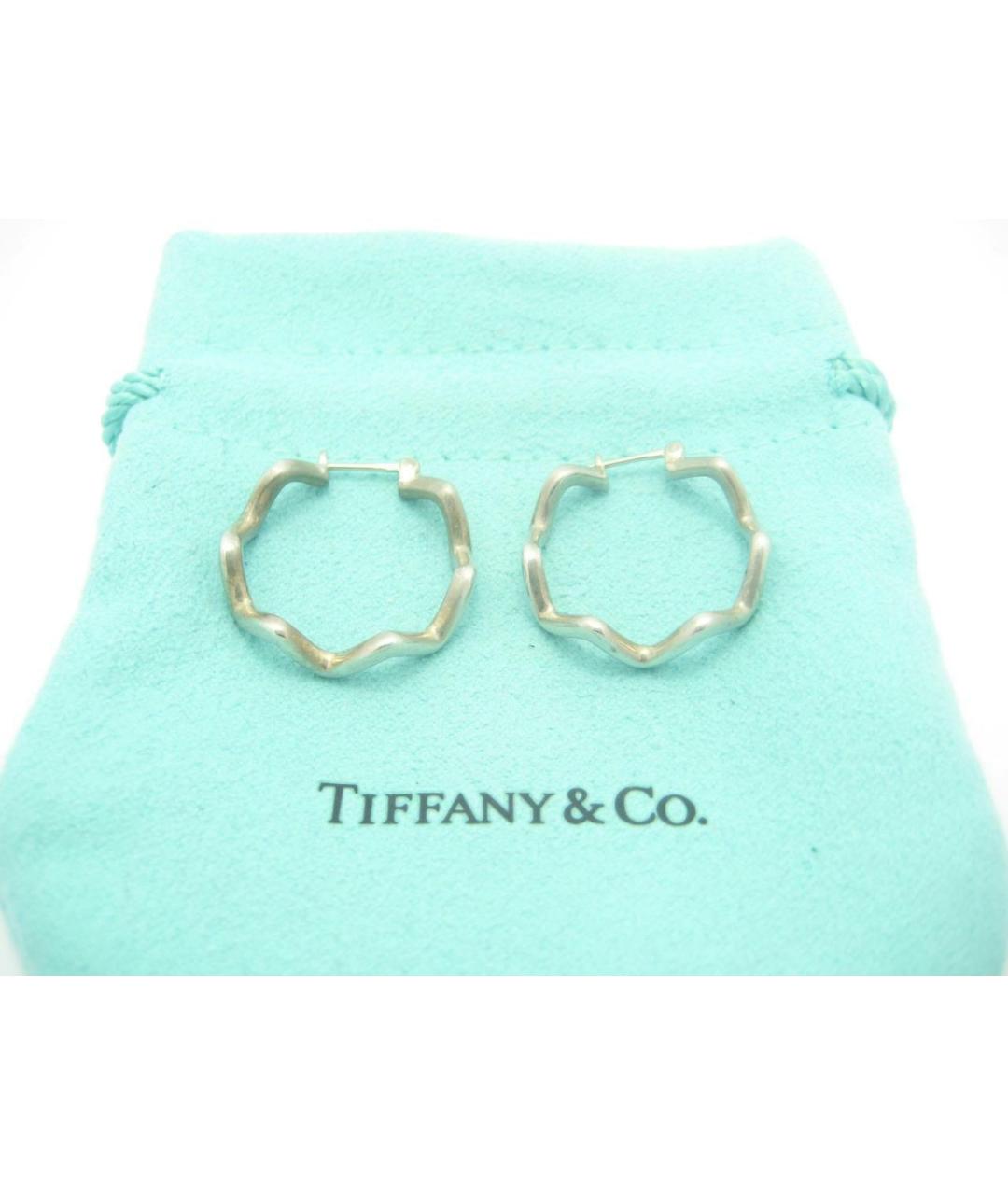TIFFANY&CO Золотые серьги из желтого золота, фото 2