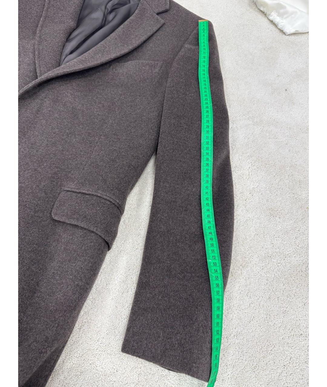 GUCCI Коричневое шерстяное пальто, фото 8
